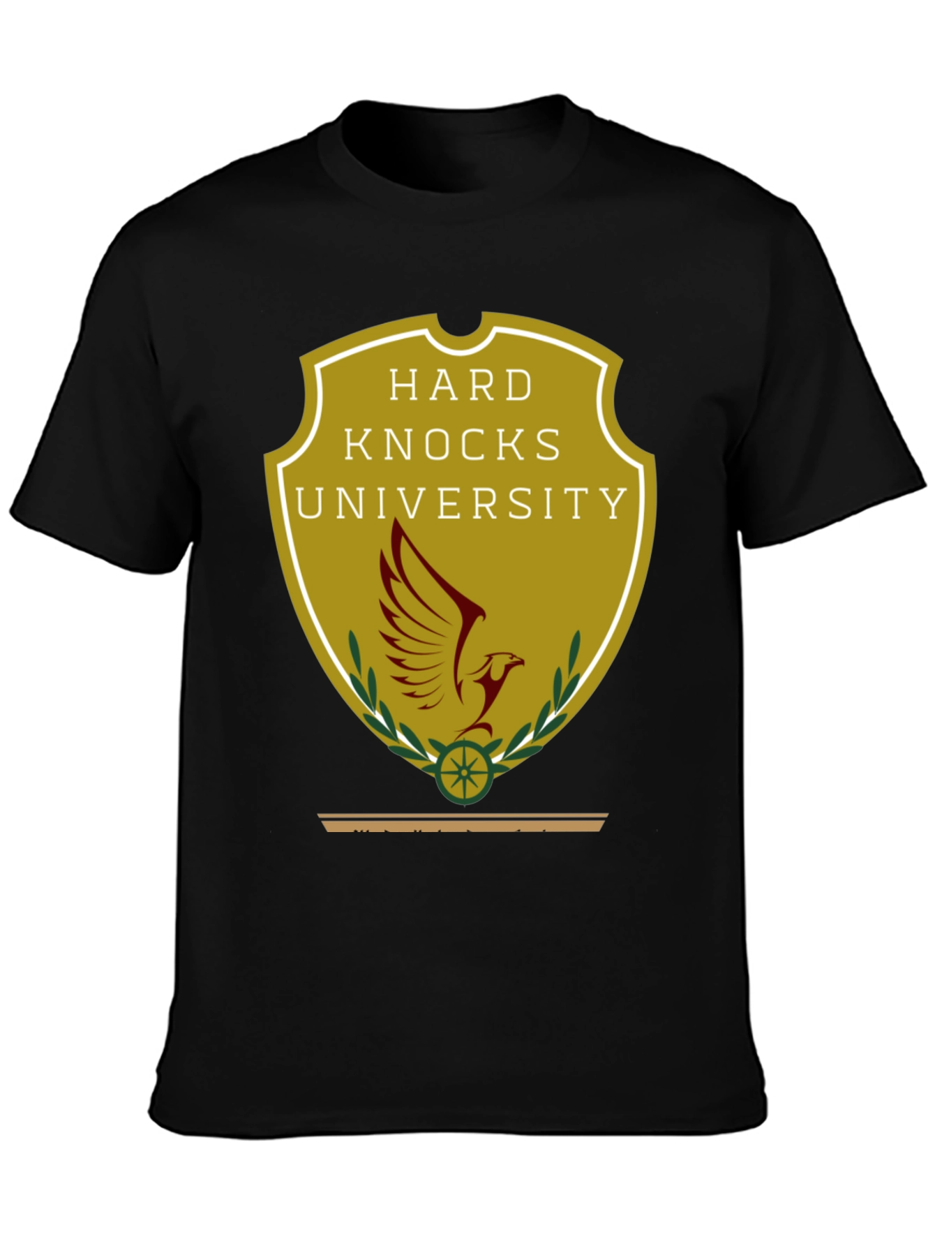 Hard Knocks University T-Shirt - Black