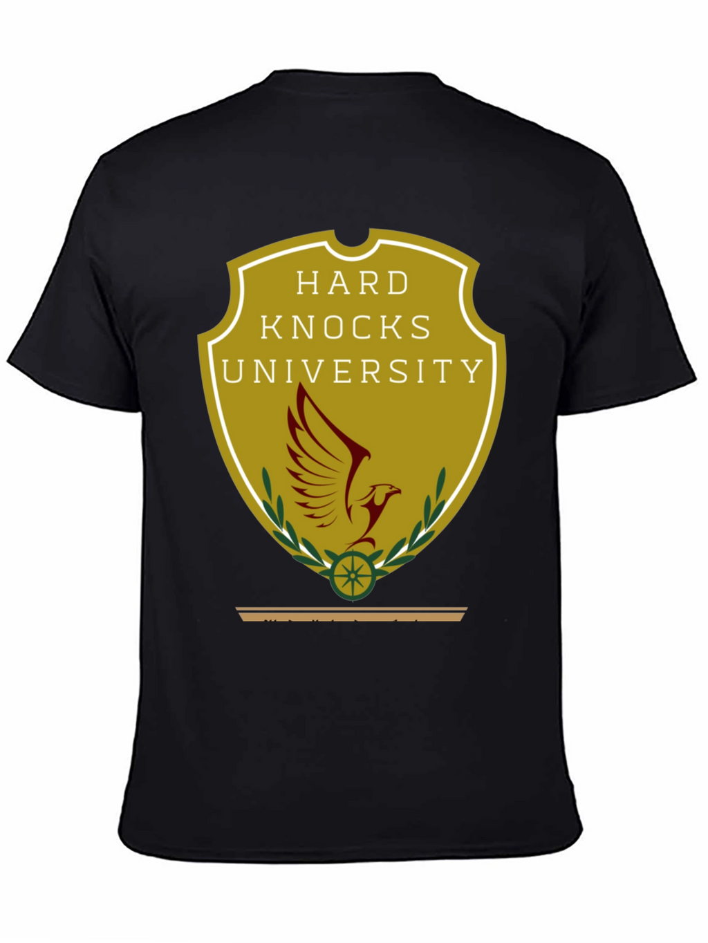 Hard Knocks University T-Shirt - Black