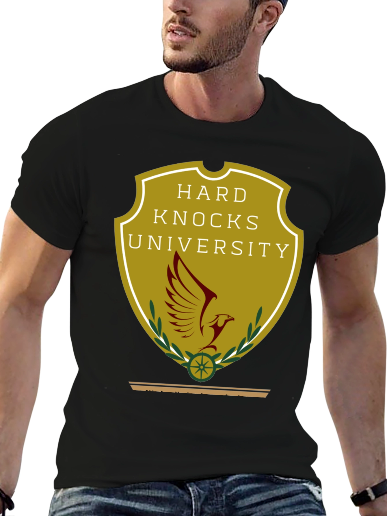 Hard Knocks University T-Shirt - Black