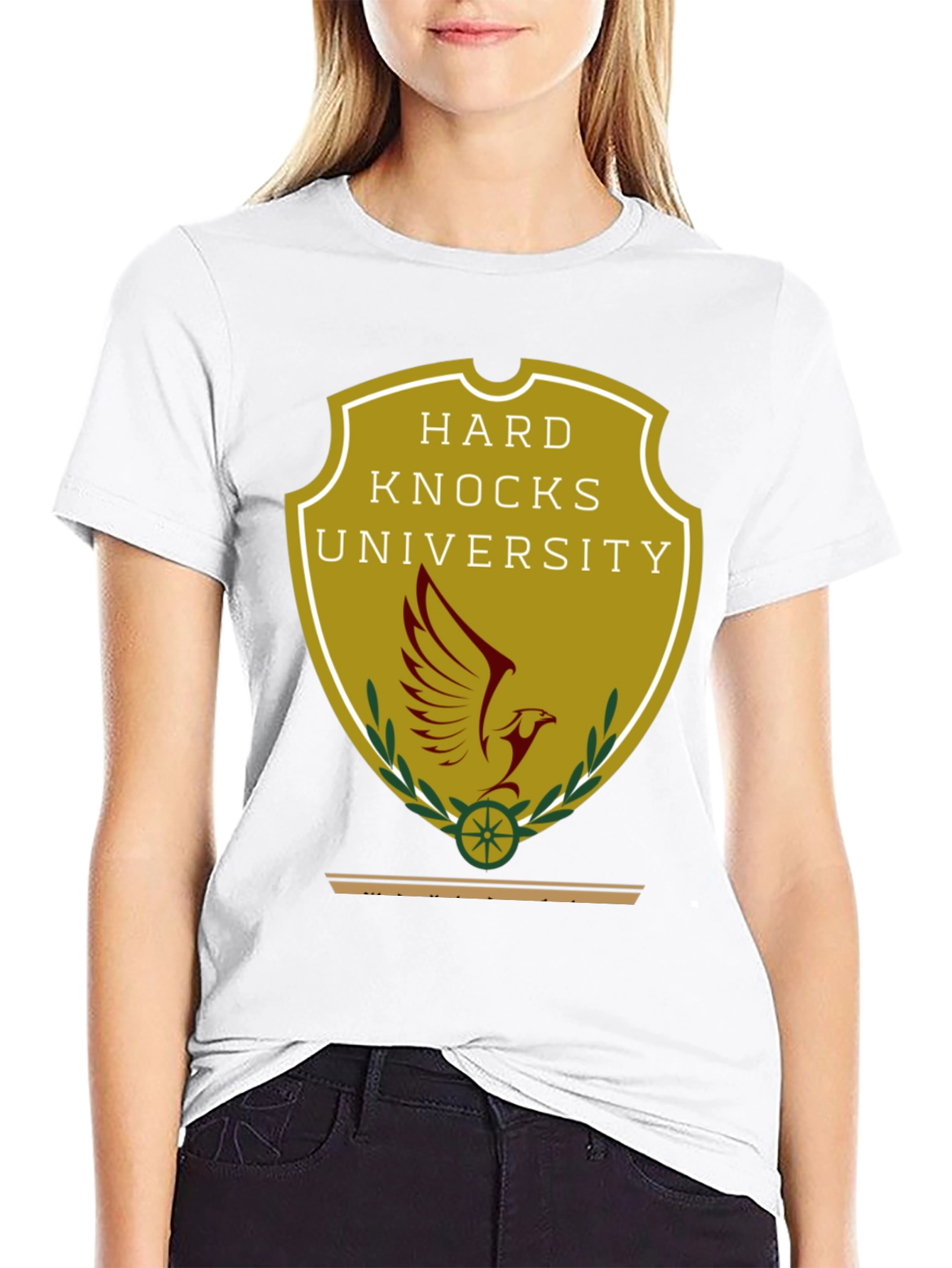 Hard Knocks University T-Shirt - Black