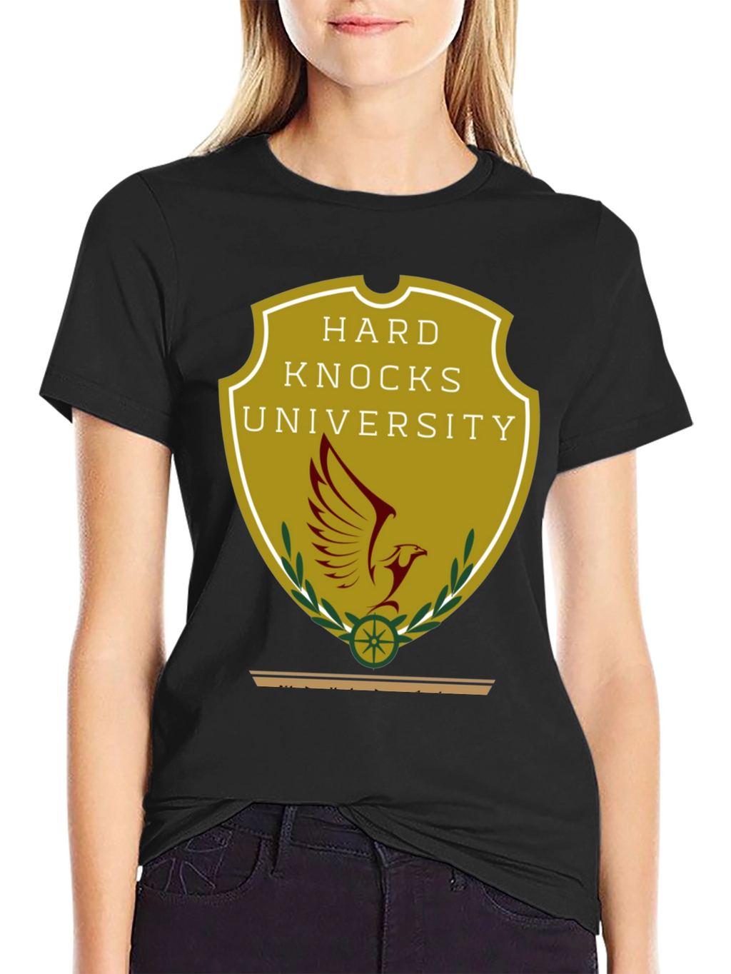 Hard Knocks University T-Shirt - Black