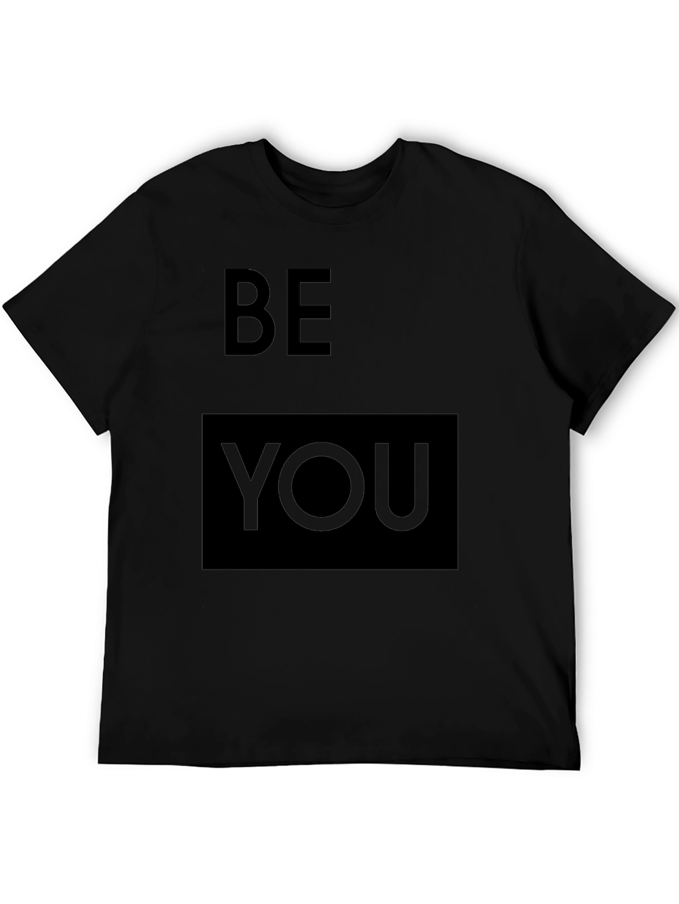 Be You Graphic T-Shirt - Black