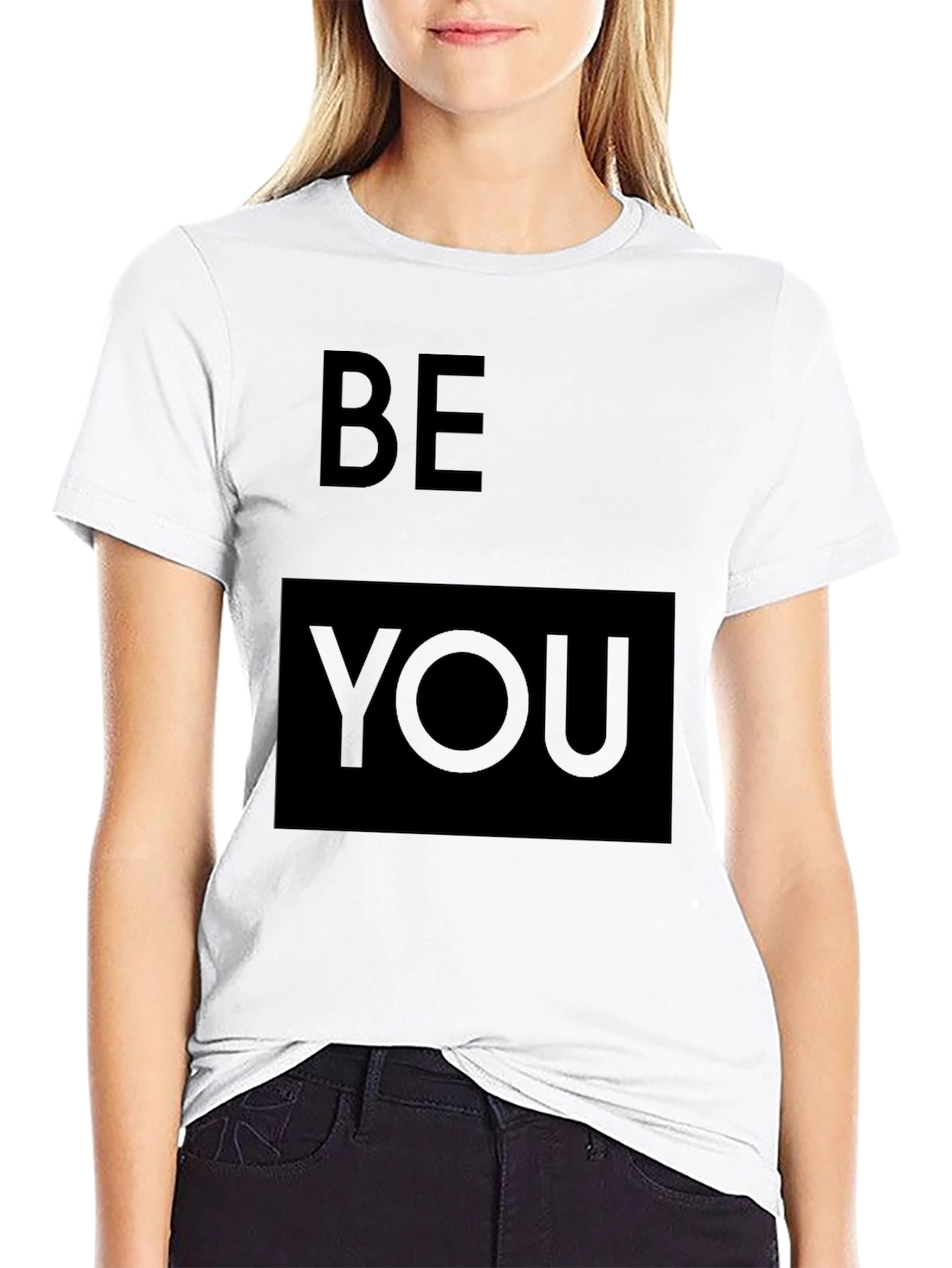 Be You Graphic T-Shirt - Black
