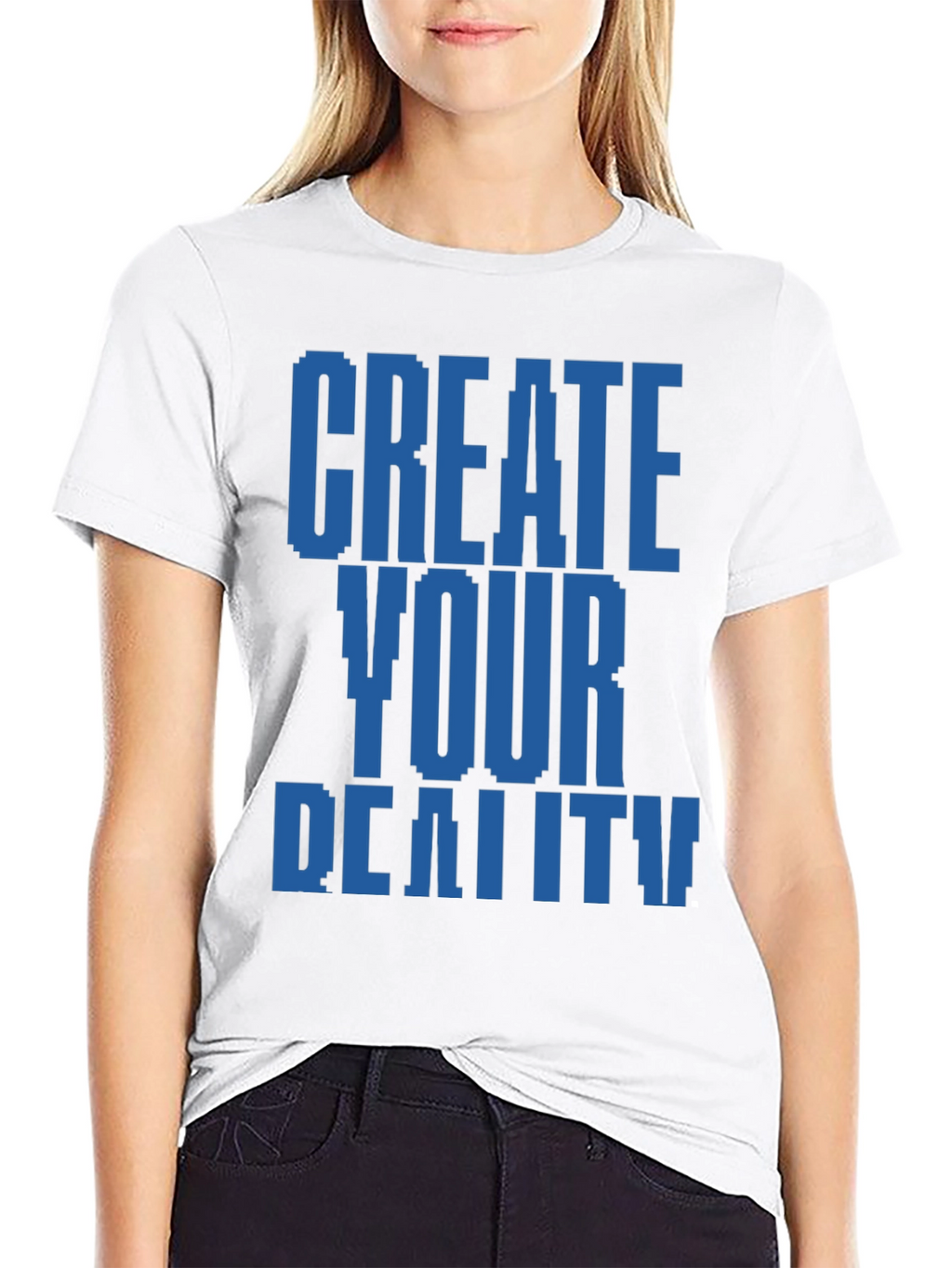 Create Your Reality T-Shirt - Pixel Design