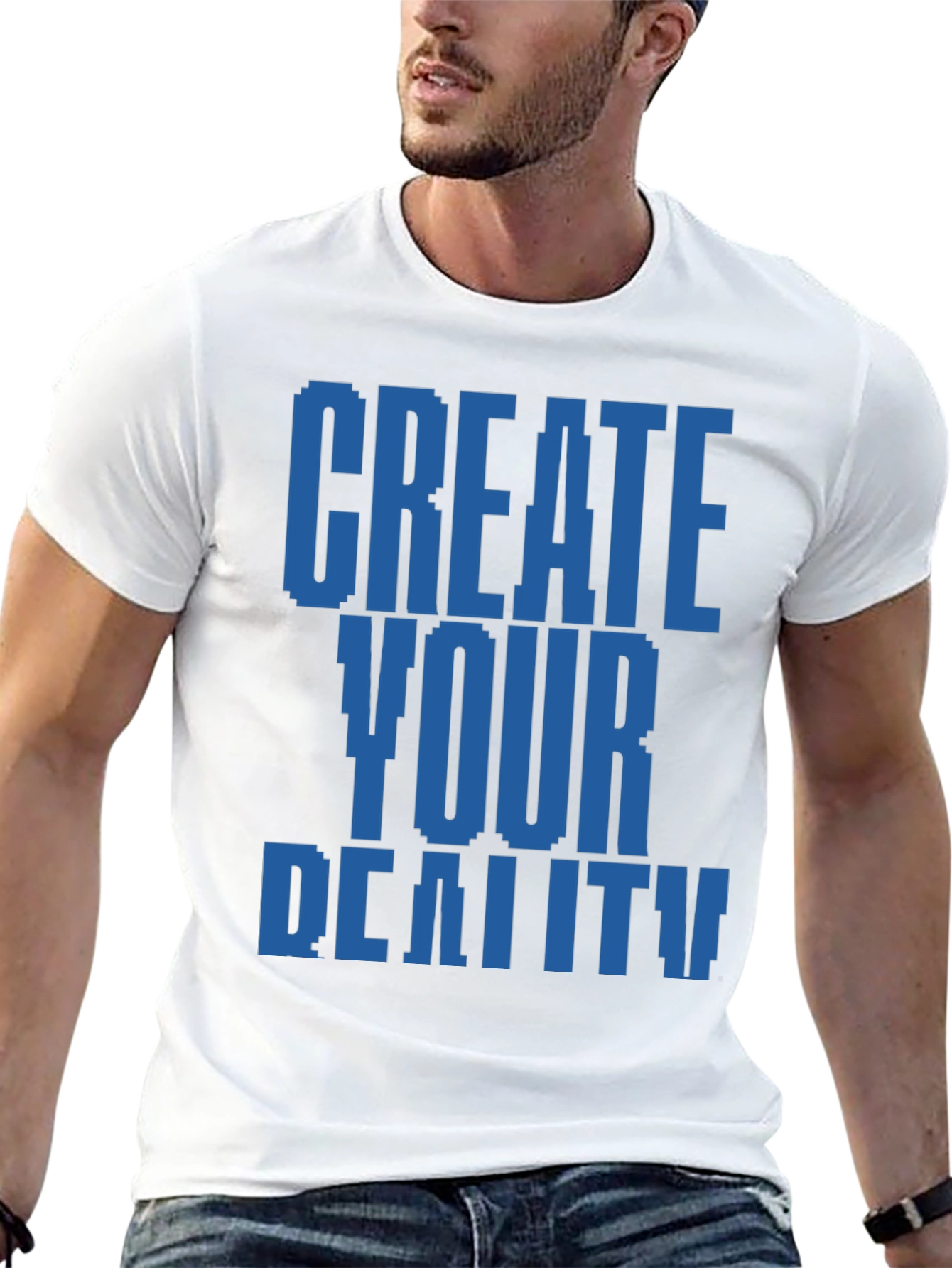 Create Your Reality T-Shirt - Pixel Design