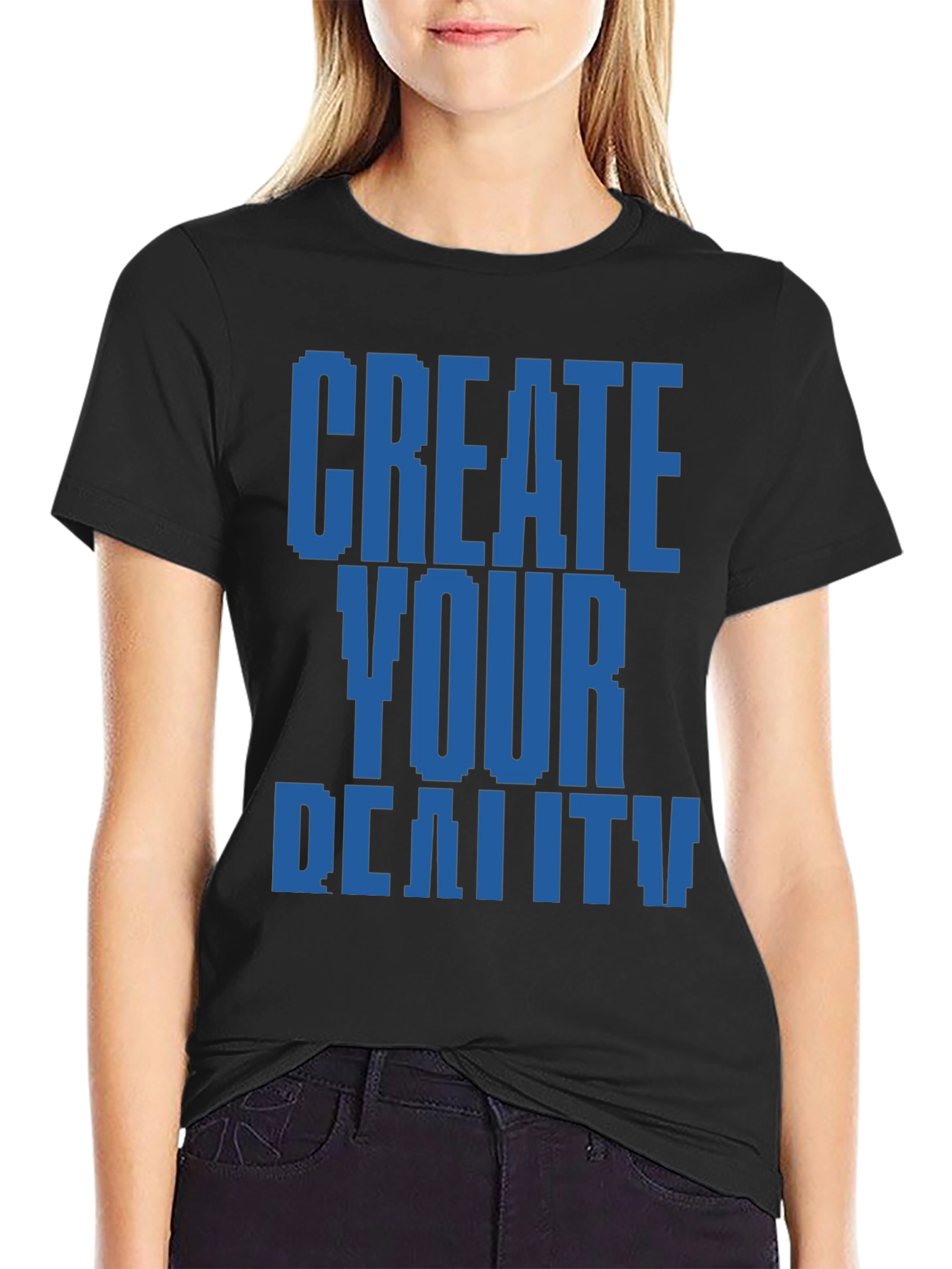 Create Your Reality T-Shirt - Pixel Design