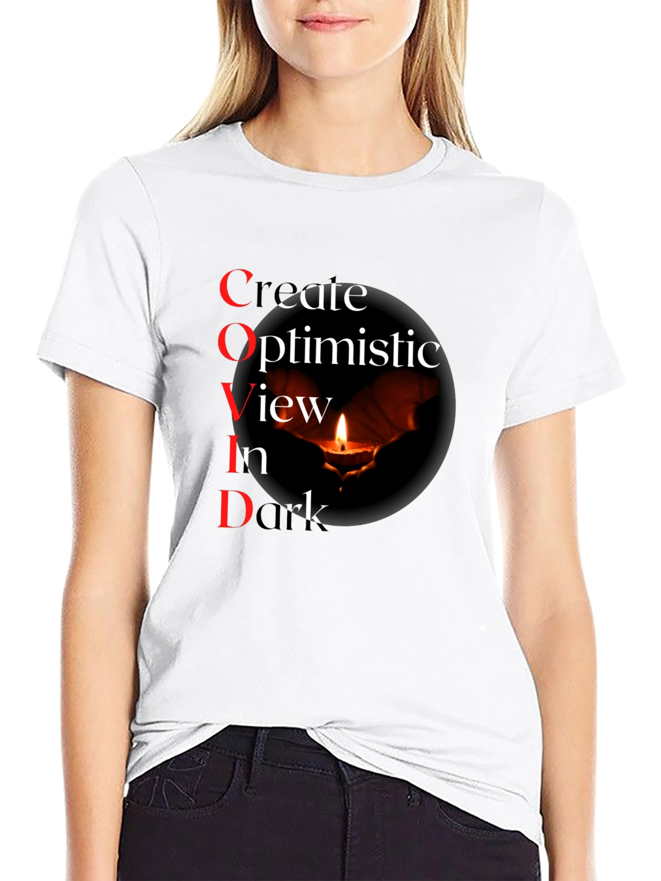 COVID Optimistic View T-Shirt