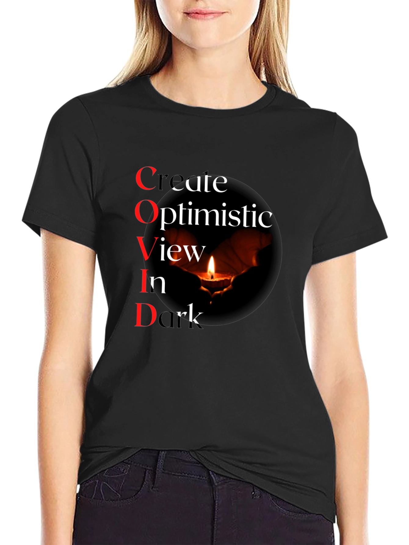 COVID Optimistic View T-Shirt