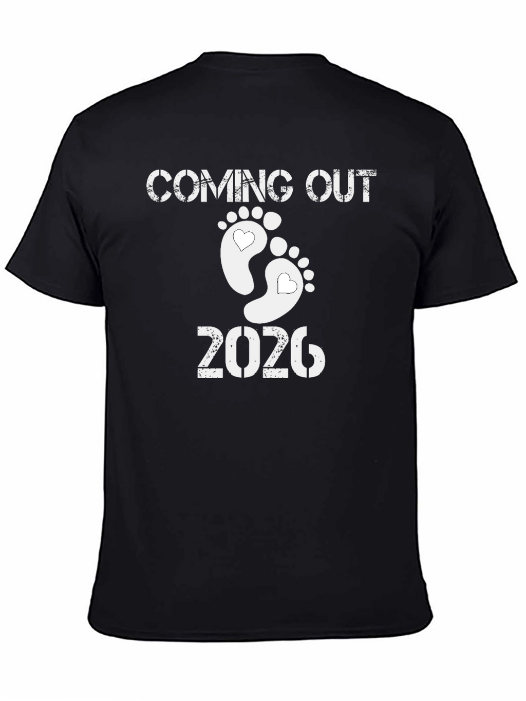 Coming Out 2026 Baby Feet T-Shirt