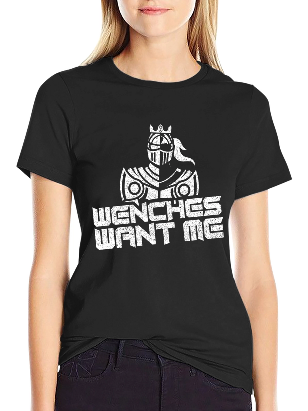 Wenches Want Me Knight Graphic Tee