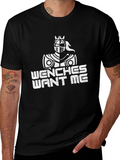 Wenches Want Me Knight Graphic Tee