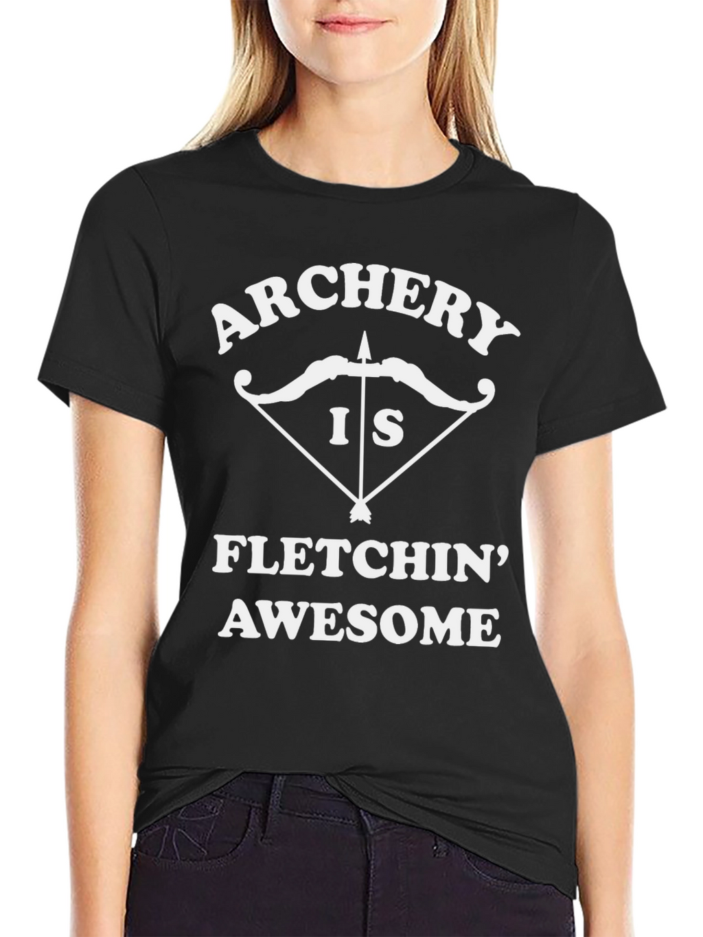 Archery Fletchin Awesome Graphic Tee