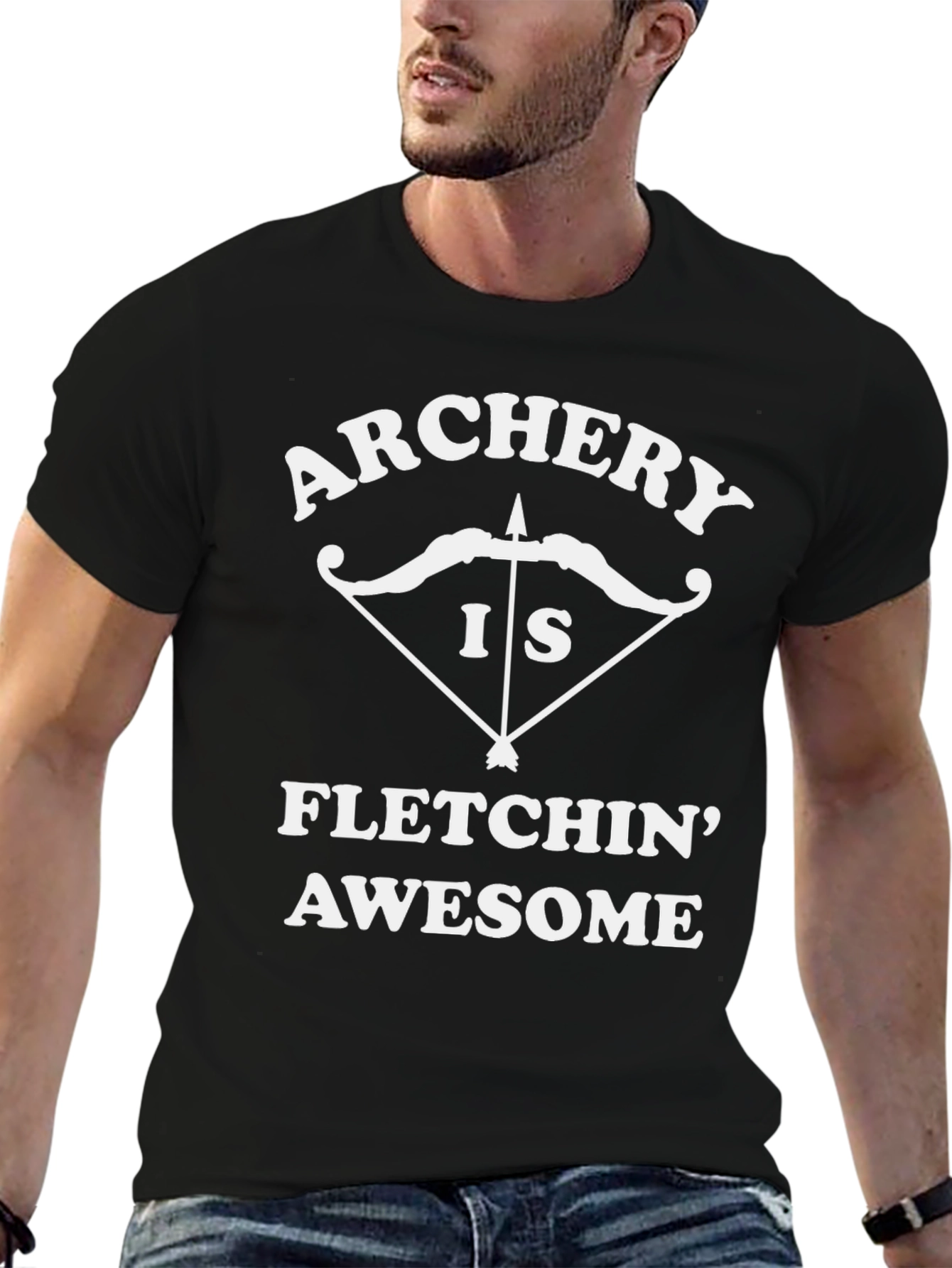Archery Fletchin Awesome Graphic Tee