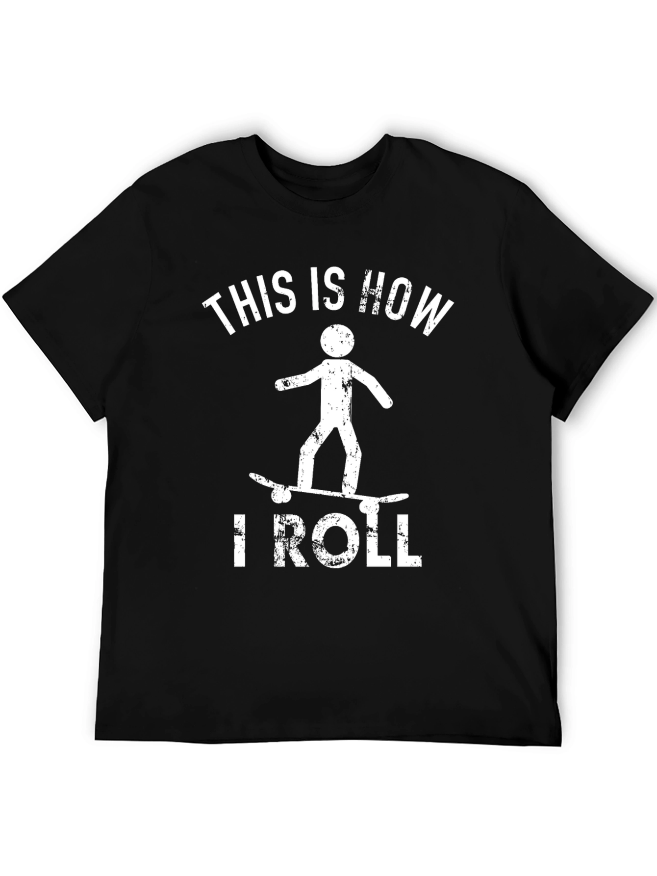 This Is How I Roll Skateboard T-Shirt
