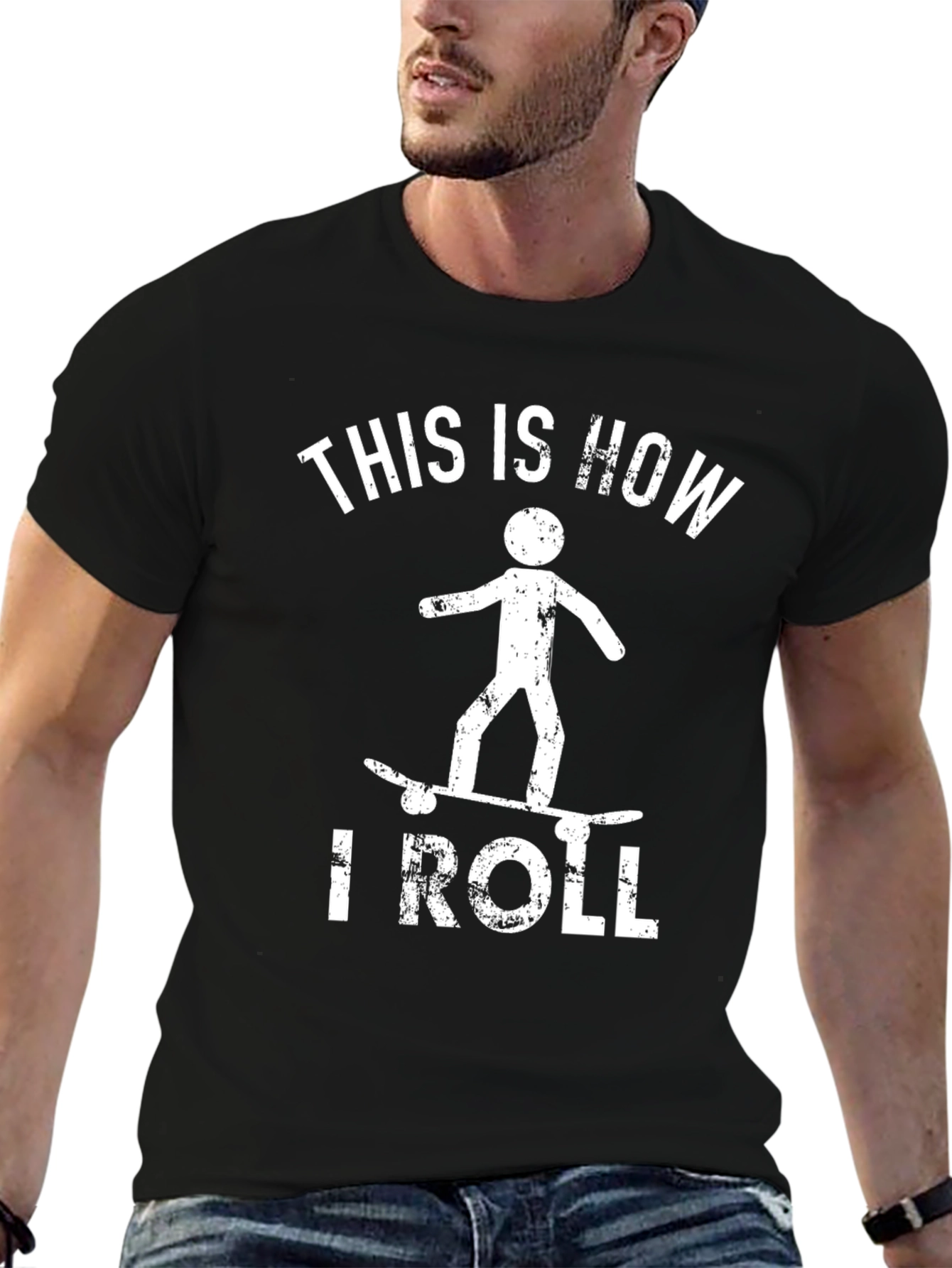 This Is How I Roll Skateboard T-Shirt