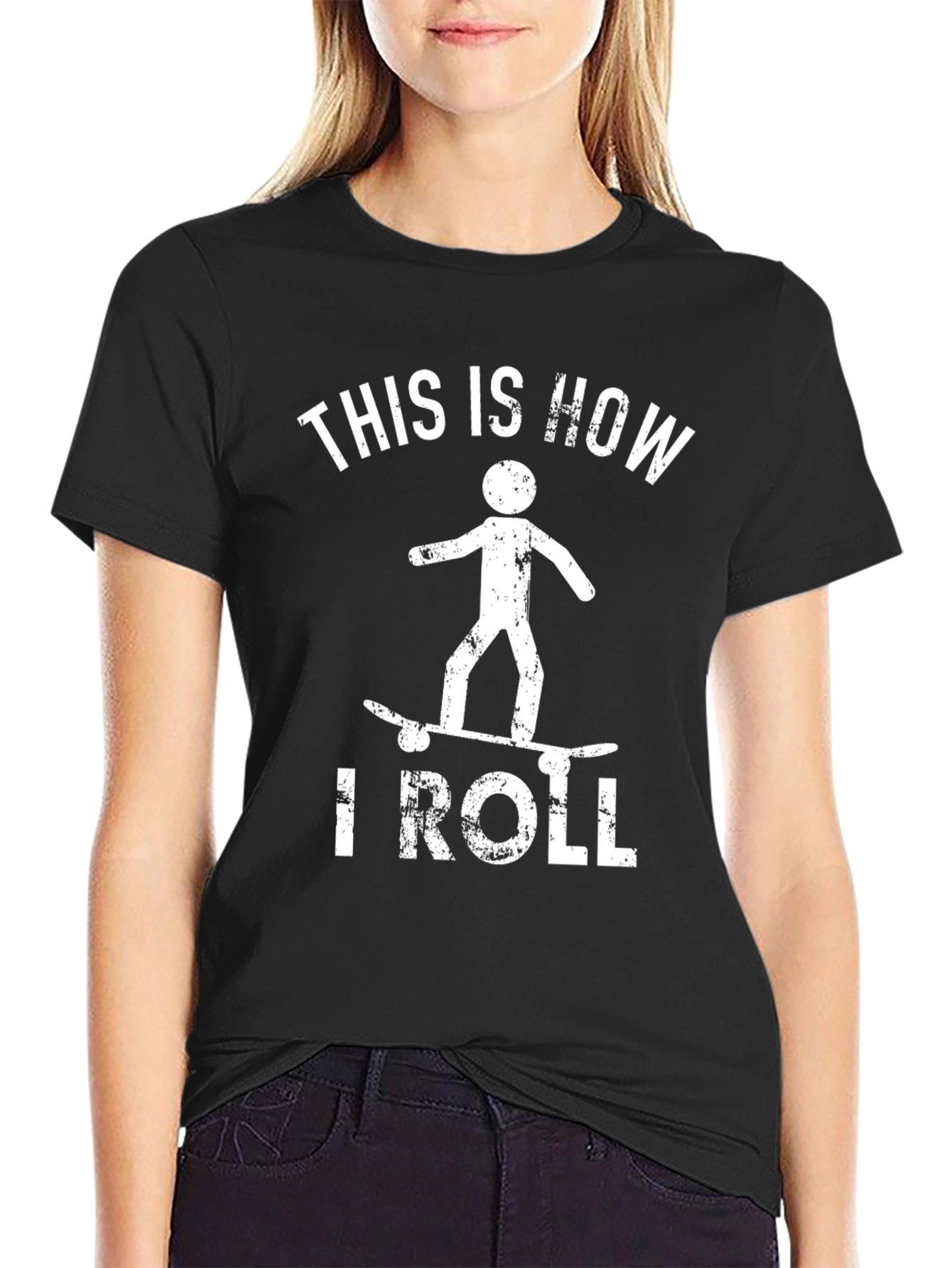This Is How I Roll Skateboard T-Shirt