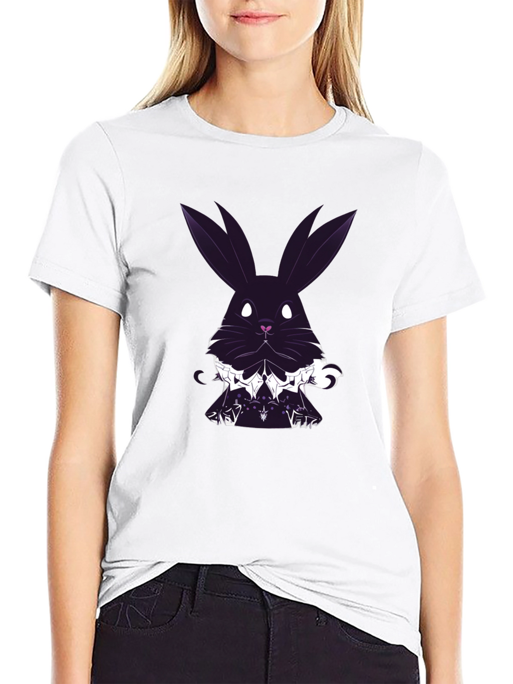 Gothic Rabbit Graphic Tee