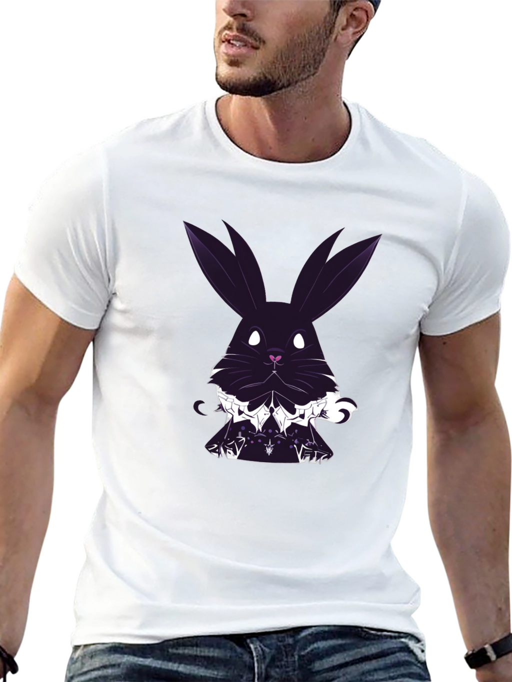 Gothic Rabbit Graphic Tee