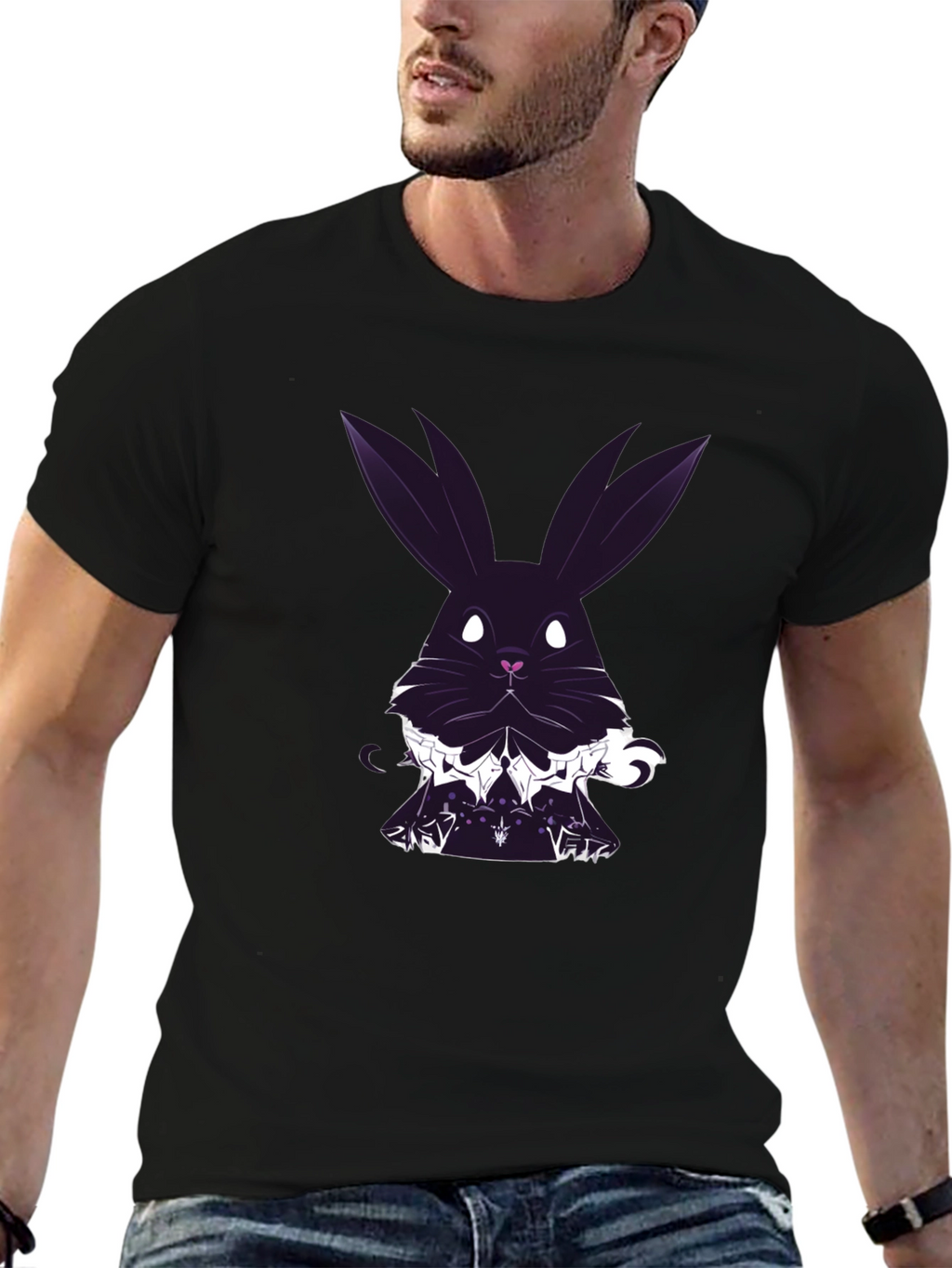 Gothic Rabbit Graphic Tee
