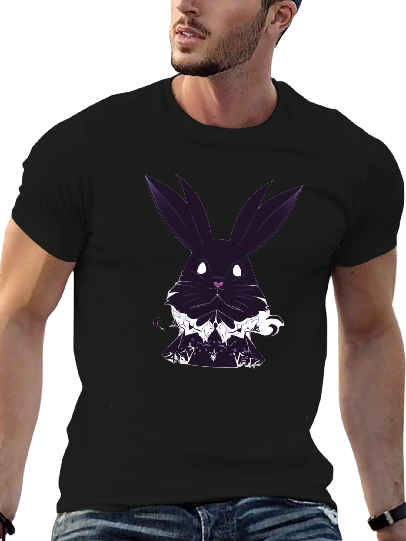 Gothic Rabbit Graphic Tee