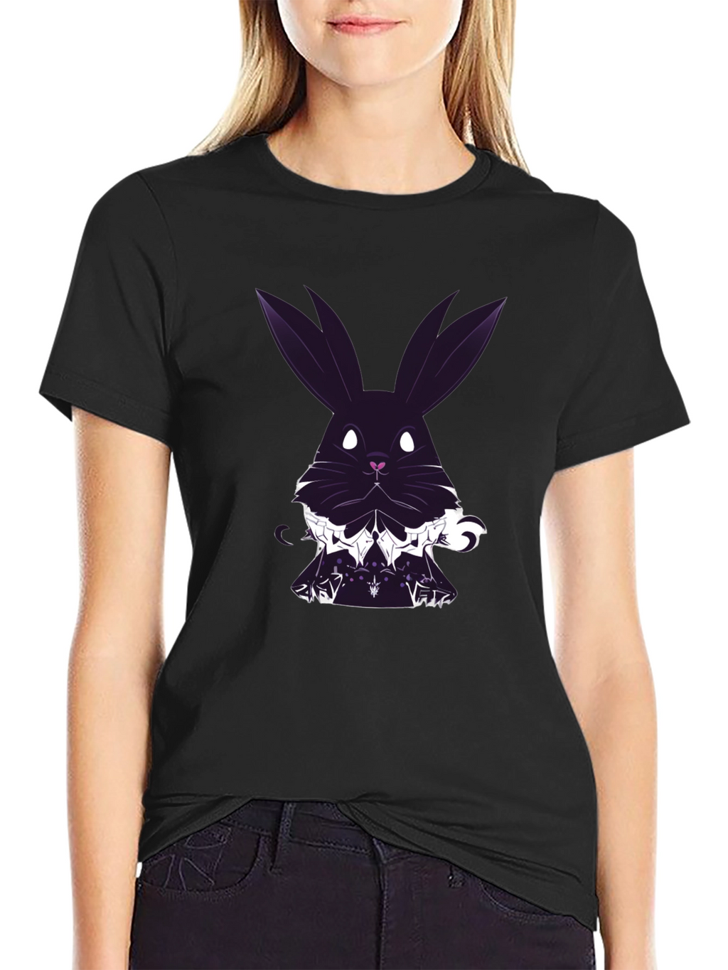 Gothic Rabbit Graphic Tee