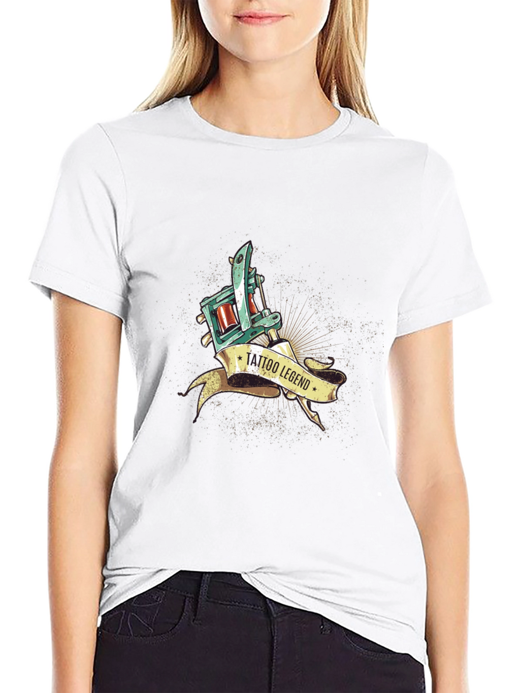 Tattoo Legend Graphic Tee - Black