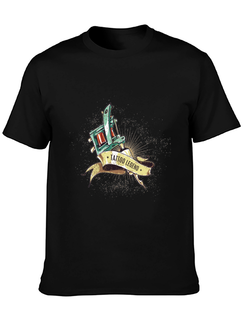 Tattoo Legend Graphic Tee - Black