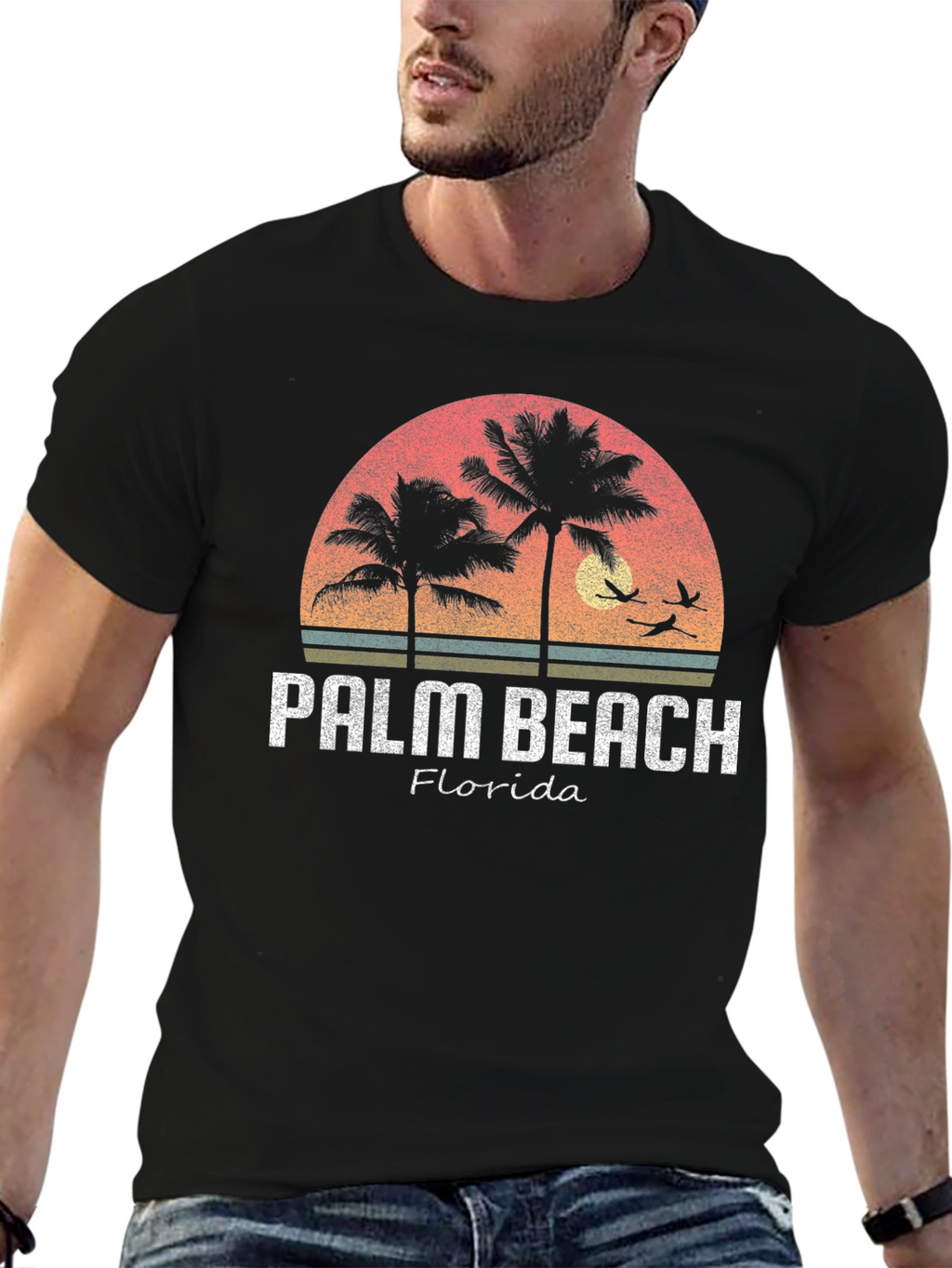 Palm Beach Florida Graphic T-Shirt