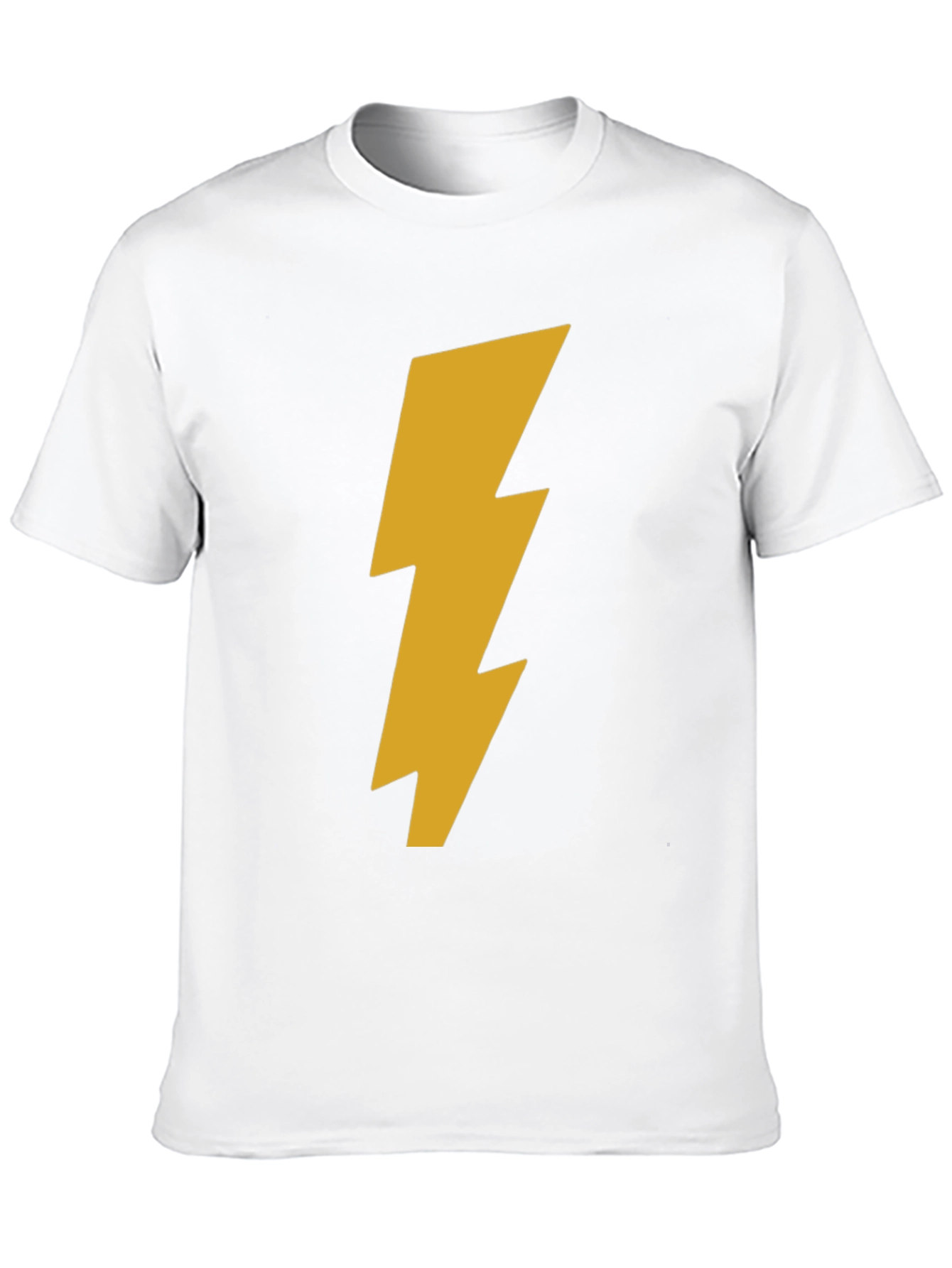 Lightning Bolt Graphic T-Shirt - Bold Style