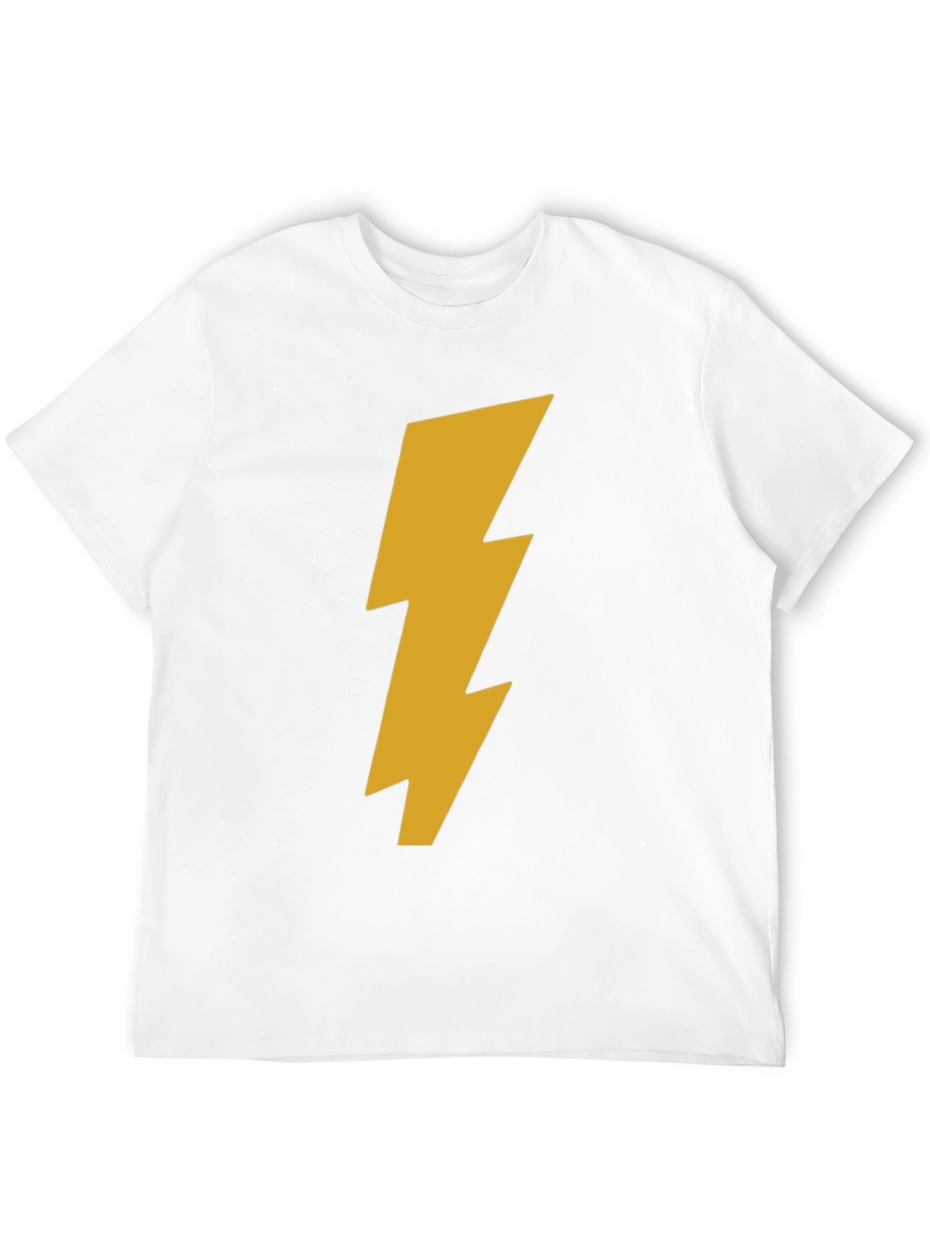 Lightning Bolt Graphic T-Shirt - Bold Style