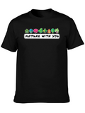 Nature With You Graphic Tee - Stylish Tree Design
