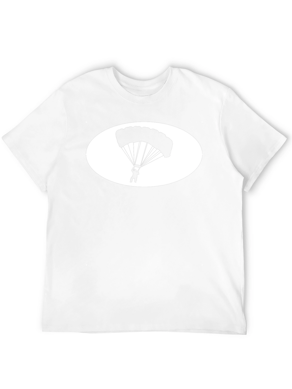 Skydiving Parachute Graphic T-Shirt