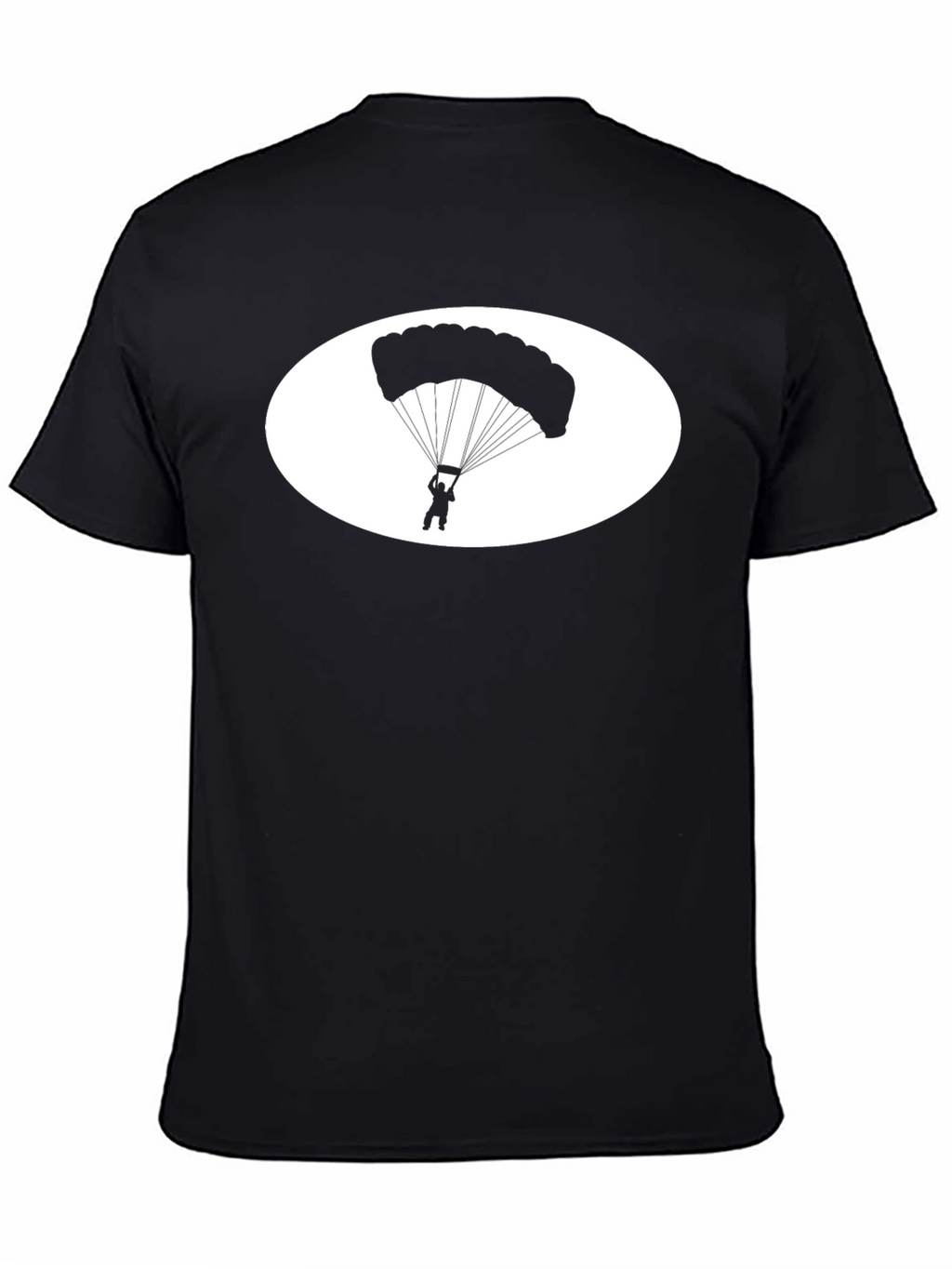 Skydiving Parachute Graphic T-Shirt