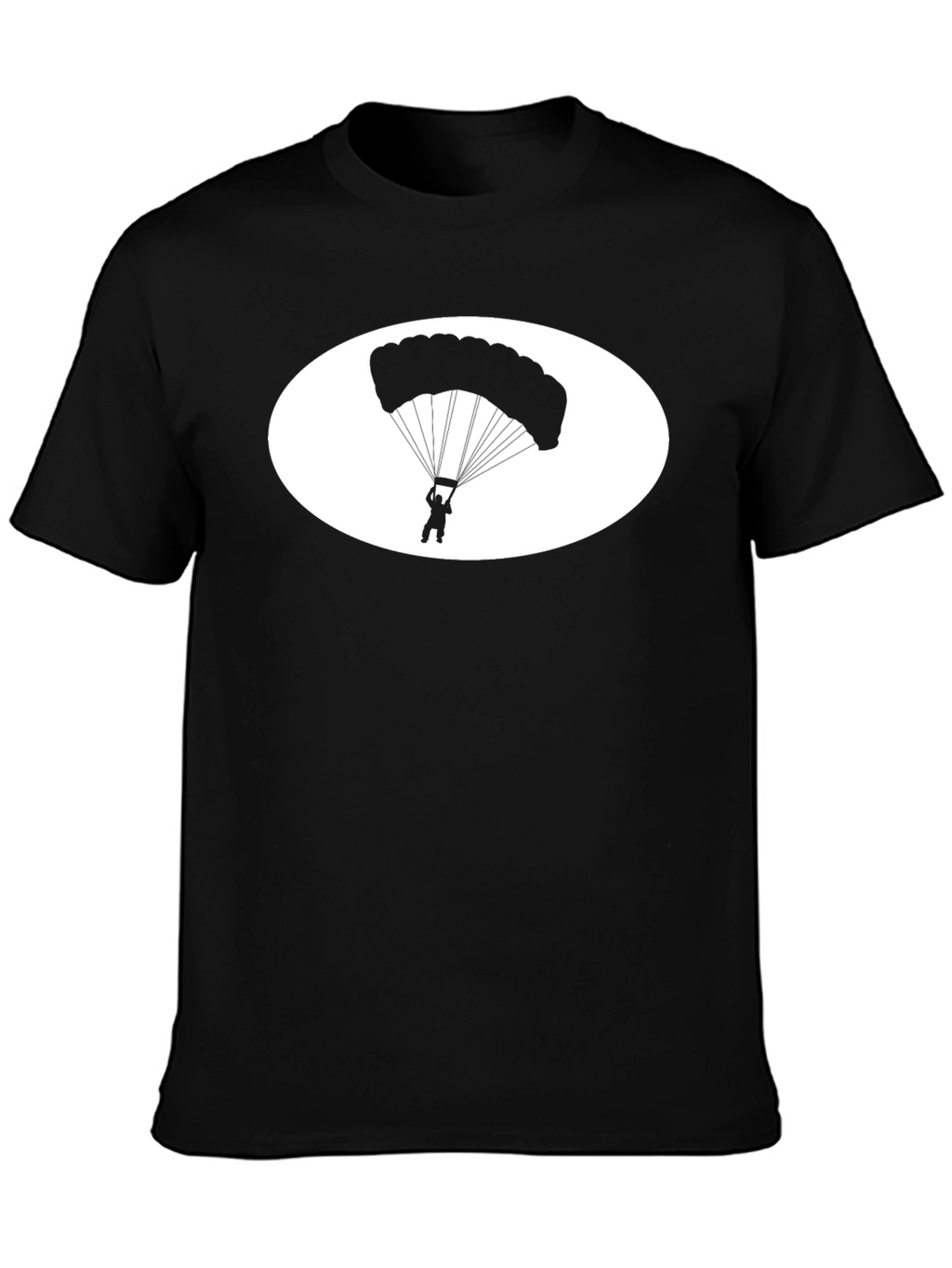 Skydiving Parachute Graphic T-Shirt