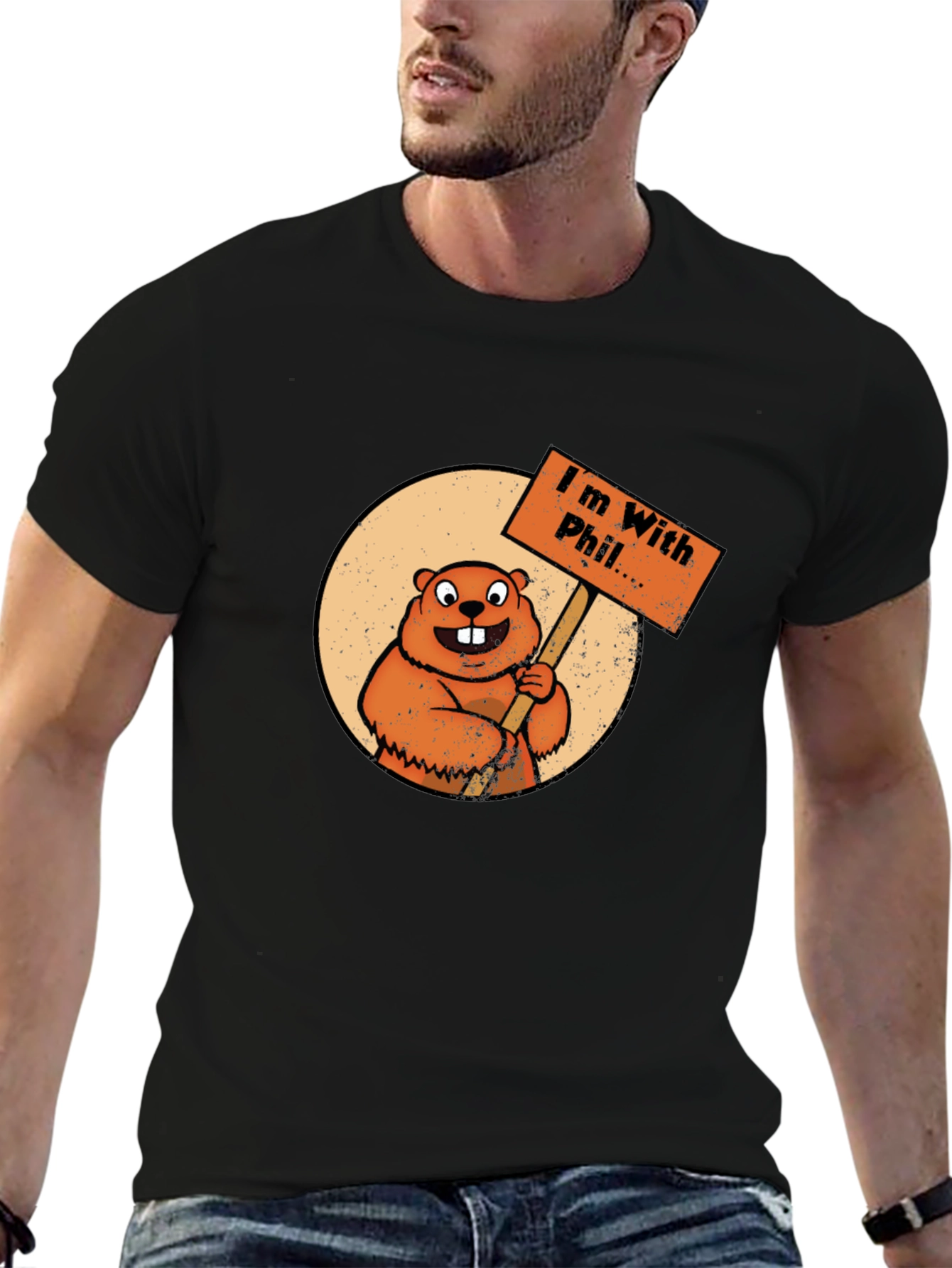 Im With Phil Groundhog Day T-Shirt