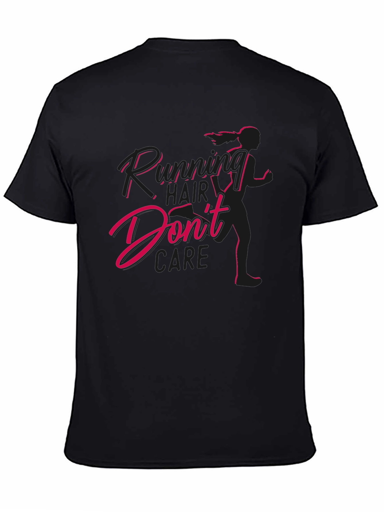 Running Hair Dont Care Graphic Tee