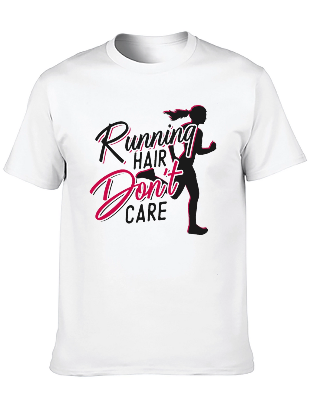 Running Hair Dont Care Graphic Tee