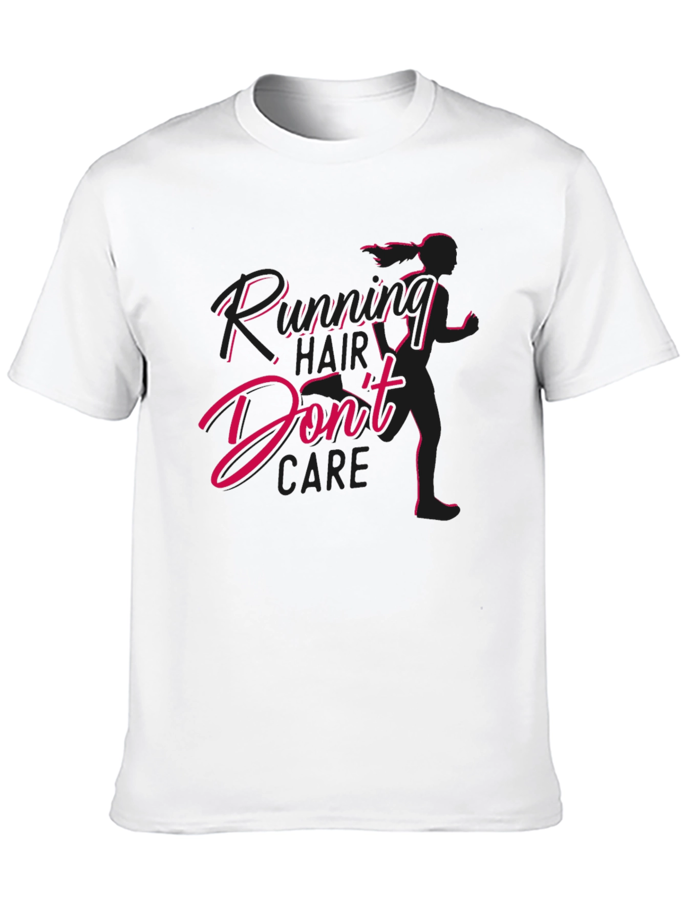 Running Hair Dont Care Graphic Tee
