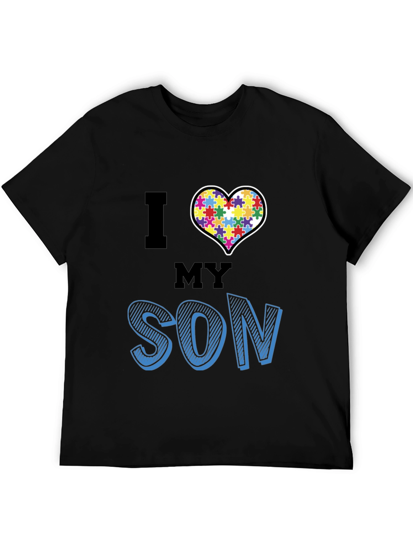 I Love My Son Autism Awareness T-Shirt