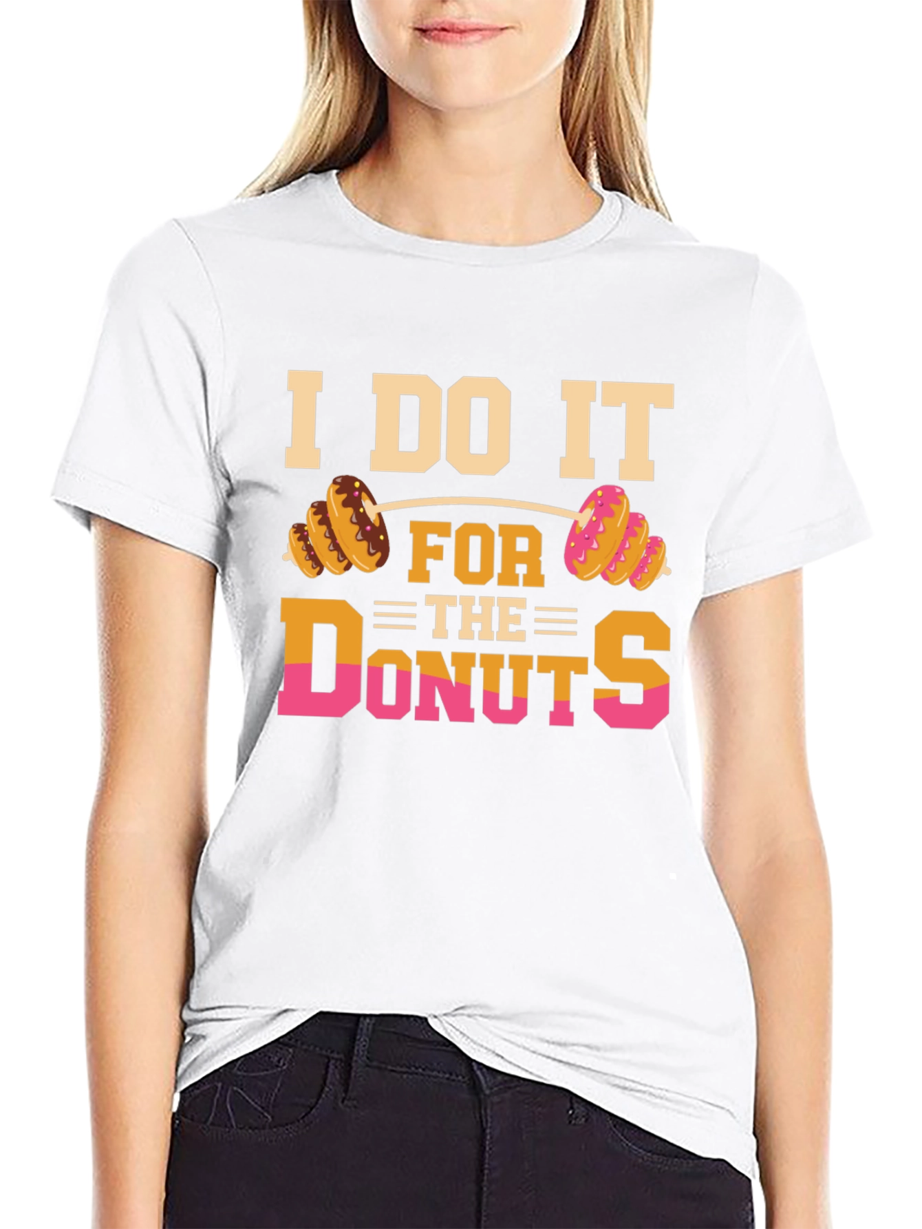 I Do It For The Donuts Graphic T-Shirt