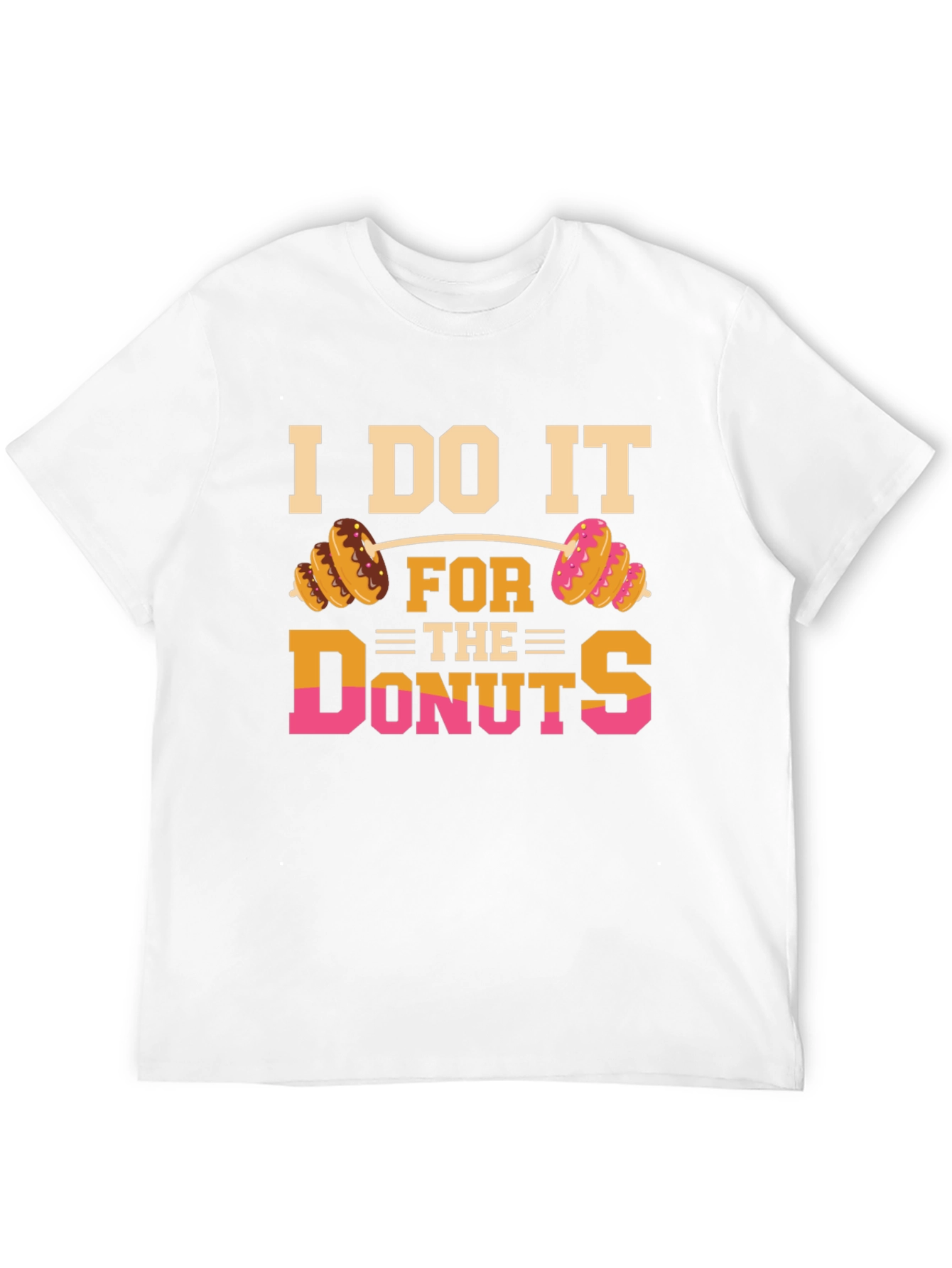 I Do It For The Donuts Graphic T-Shirt