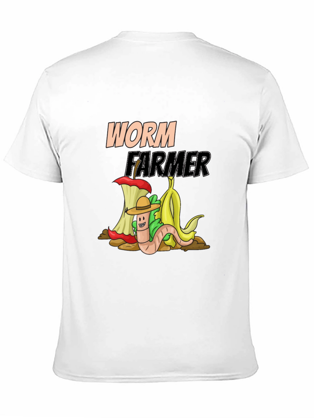 Worm Farmer Graphic Tee - Compost Humor
