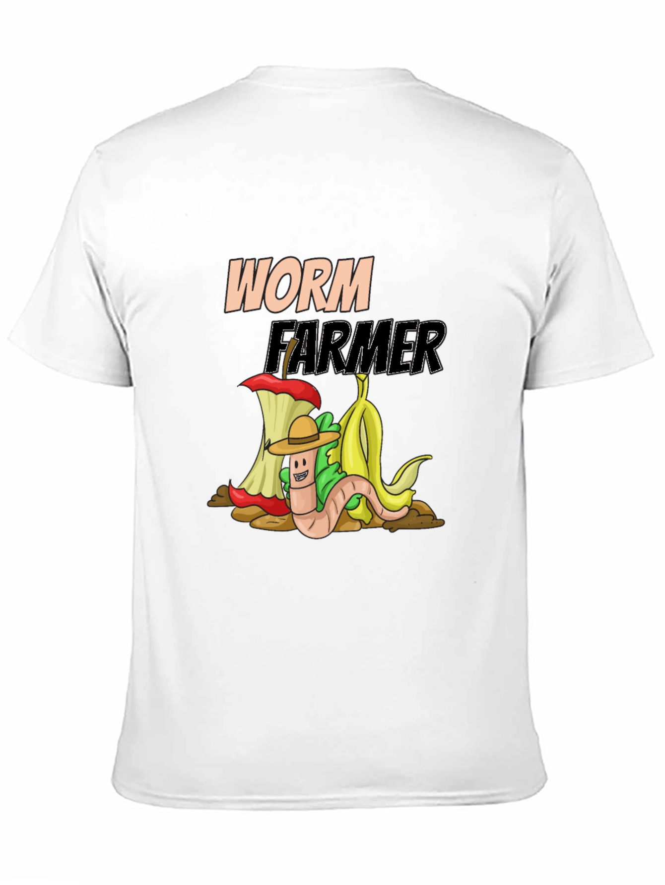 Worm Farmer Graphic Tee - Compost Humor