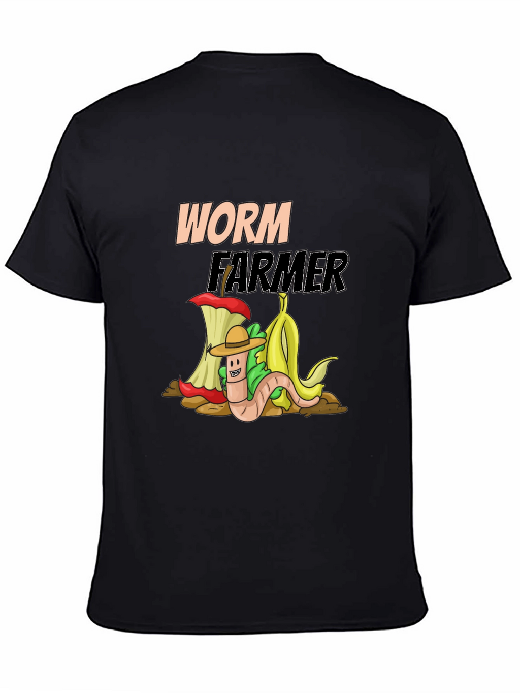 Worm Farmer Graphic Tee - Compost Humor