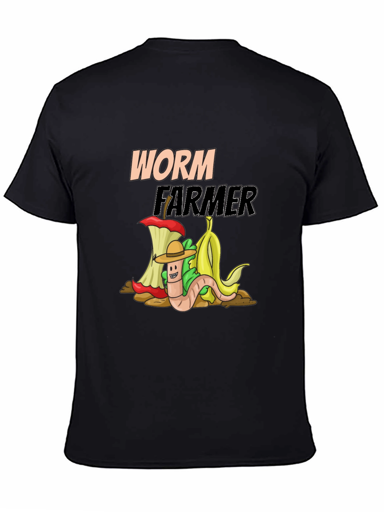 Worm Farmer Graphic Tee - Compost Humor