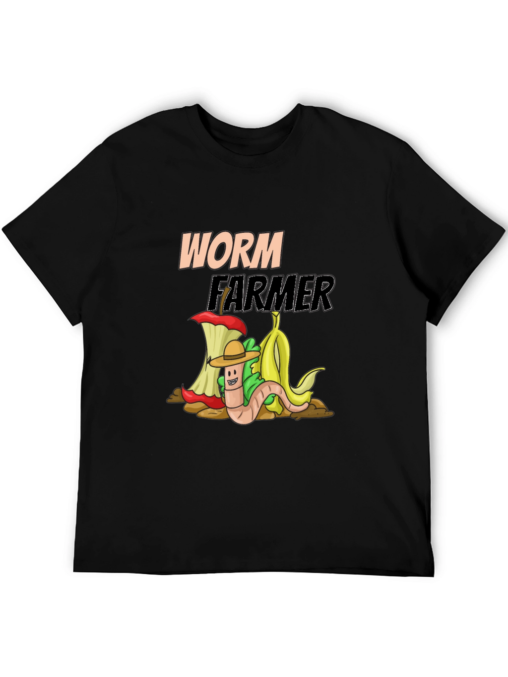 Worm Farmer Graphic Tee - Compost Humor
