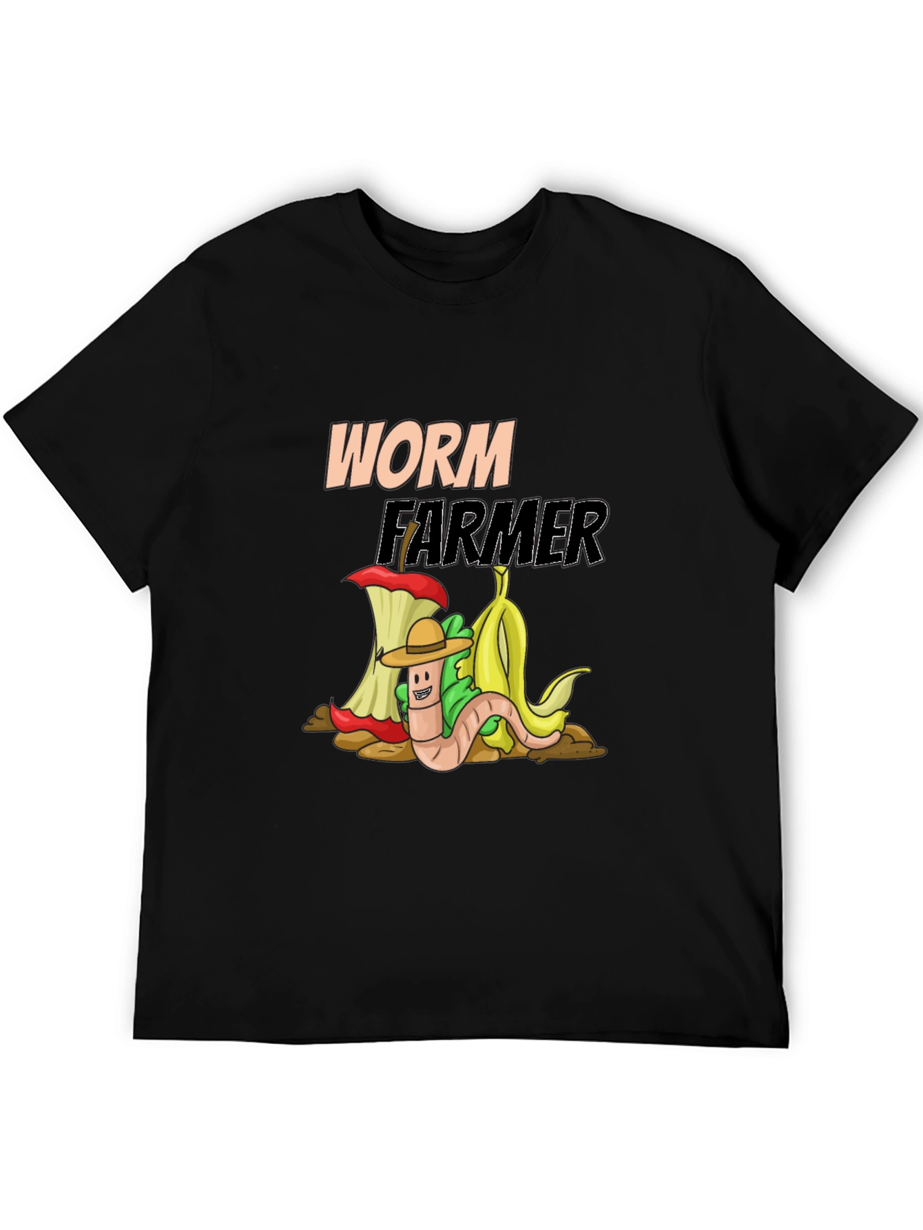 Worm Farmer Graphic Tee - Compost Humor