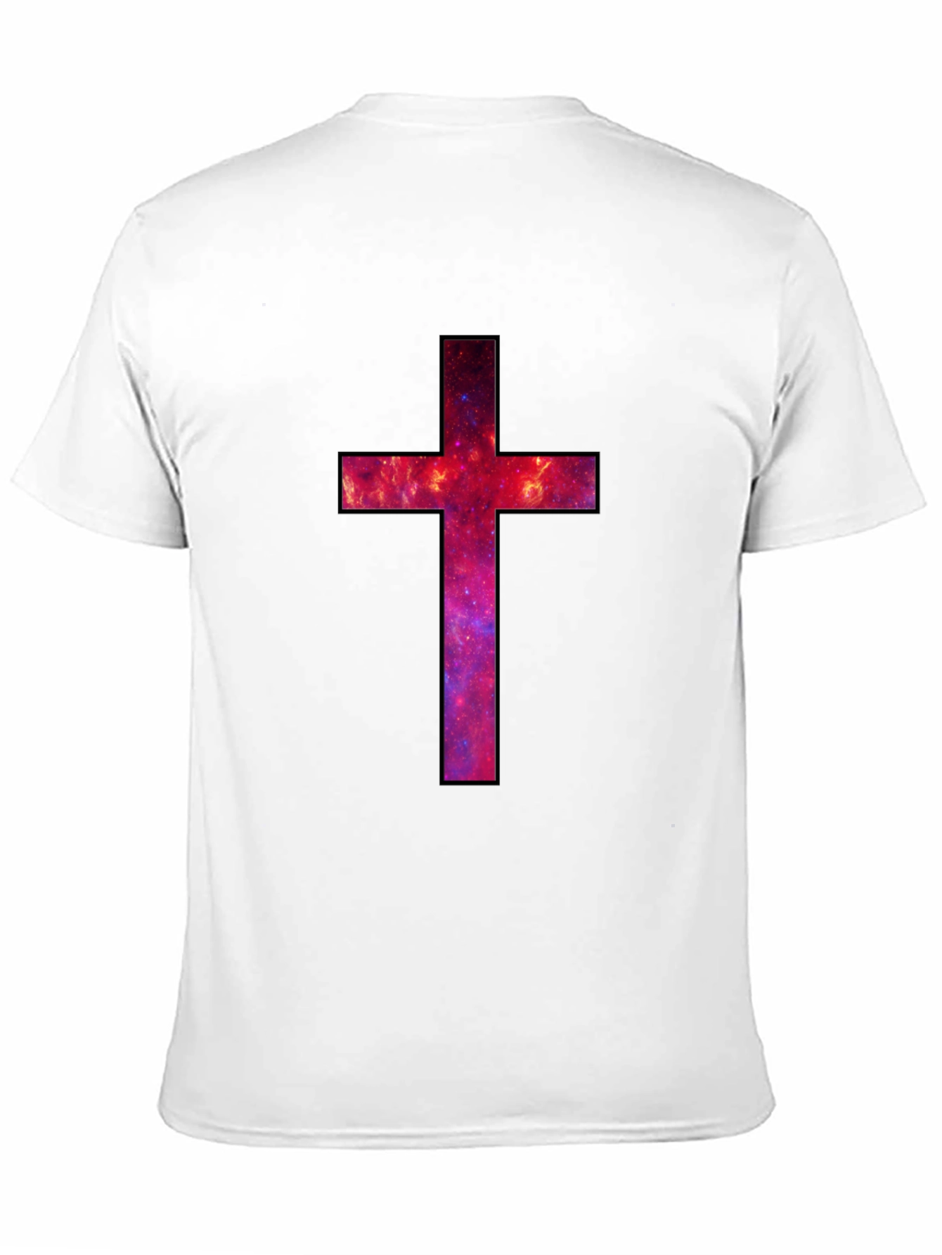 Galaxy Cross Graphic Tee - Black T-Shirt
