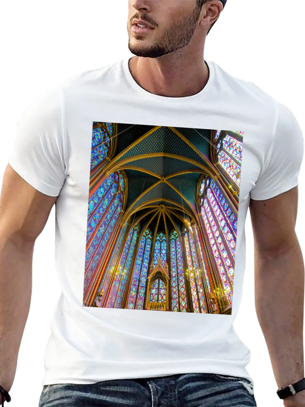 Cathedral Window Graphic Tee