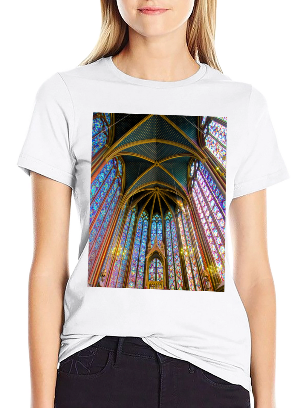 Cathedral Window Graphic Tee